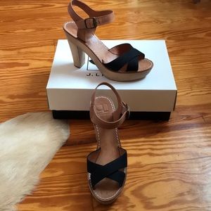 J. Litvack Platform Sandals